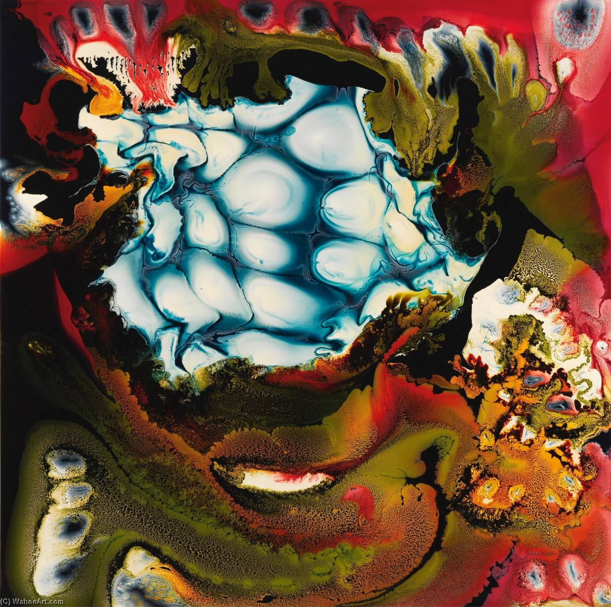 Mathematical Nature Painting (nested) — Keith Tyson