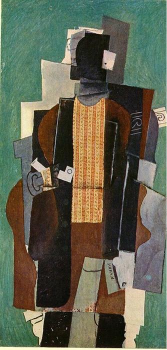 Mann Mit Pfeife — Pablo Picasso
