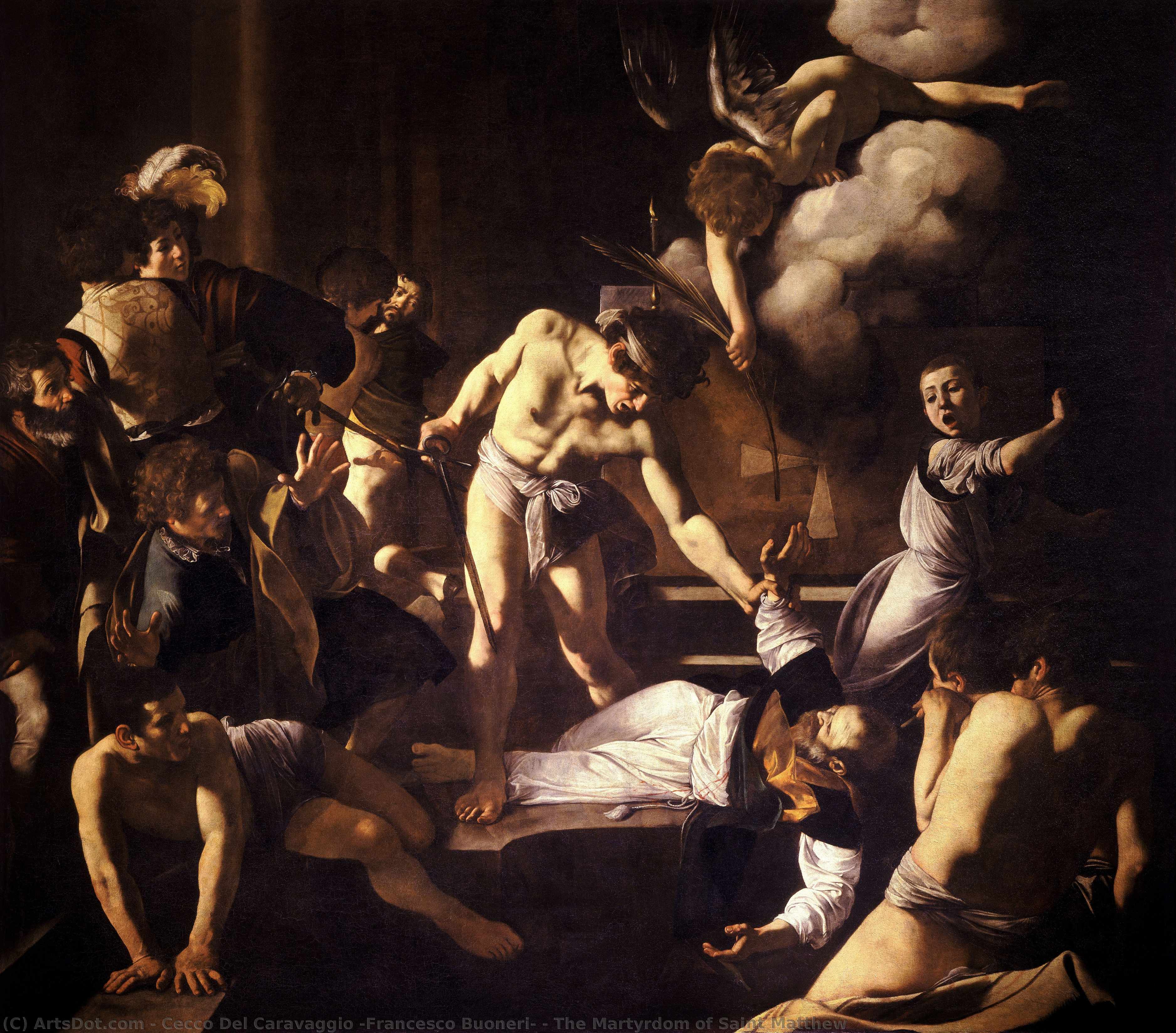 The Martyrdom Of Saint Matthew — Čeko Del Karavadžo
