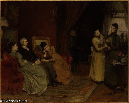 Portrait Of The Joseph Family — William Quiller Orchardson