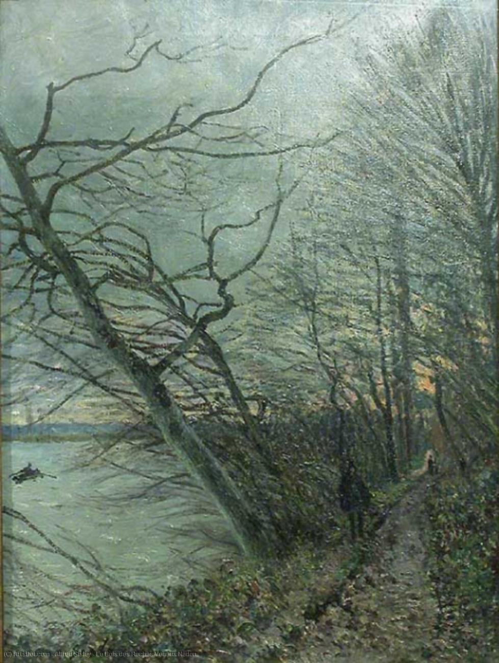 Le Bois Des Roches Veneux Nadon — Alfred Sisley