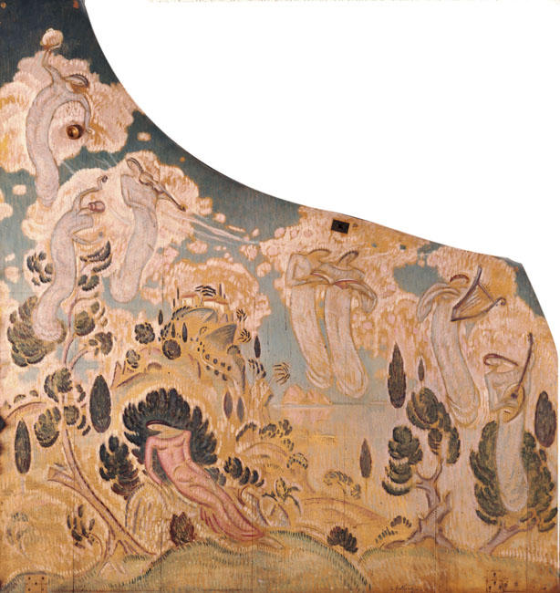 Music (painting And Decoration Of A Piano), — Konstantinos Parthenis