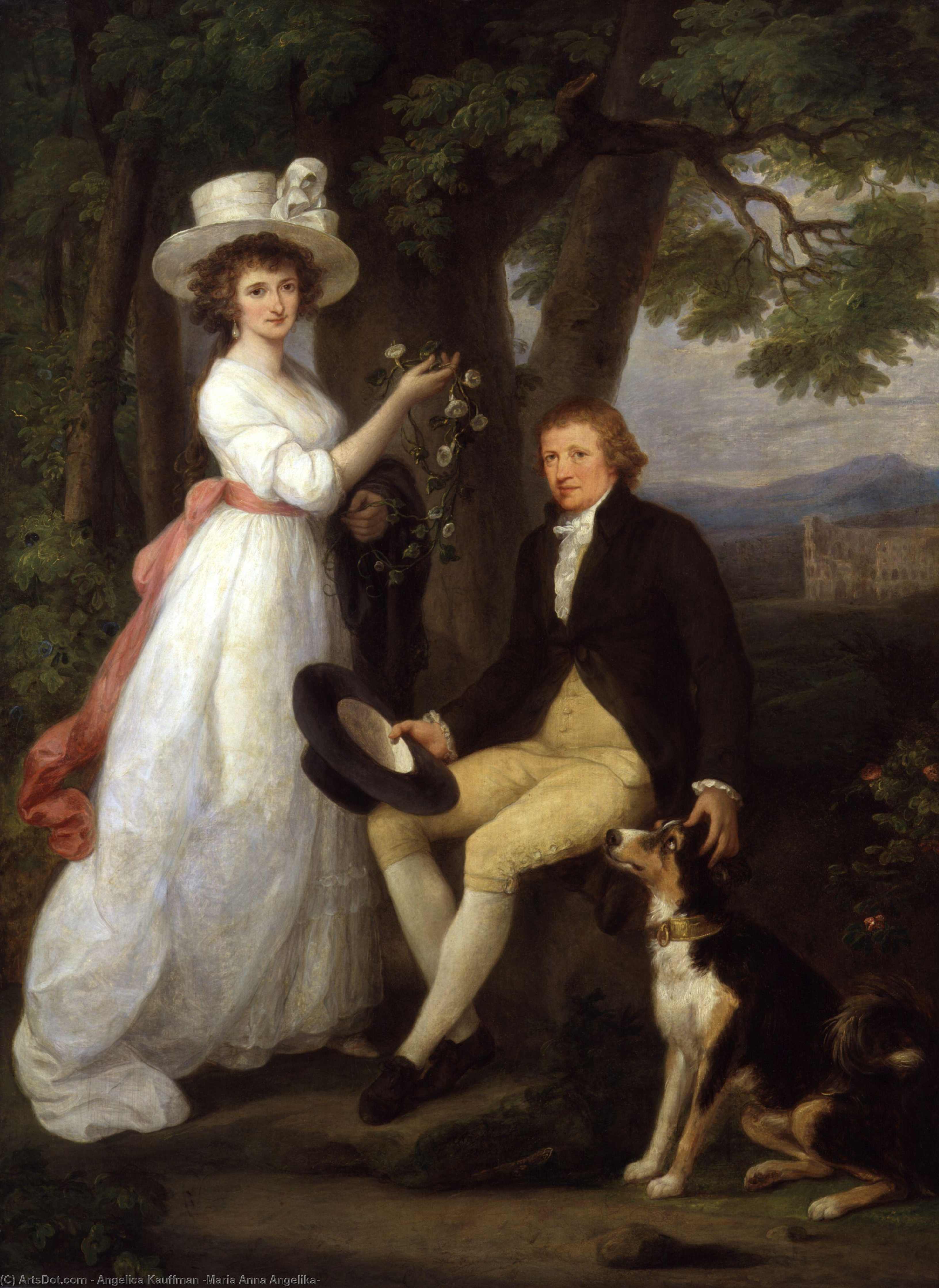 Anna Maria Jenkins And Thomas Jenkins — Angelica Kauffmann