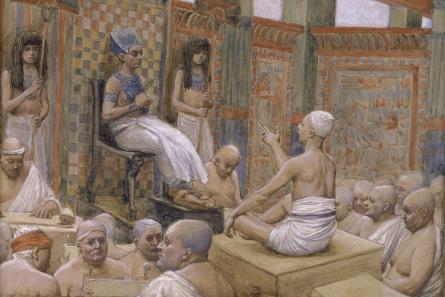 Joseph Interprets Pharaoh's Dream — Jacques Joseph Tissot