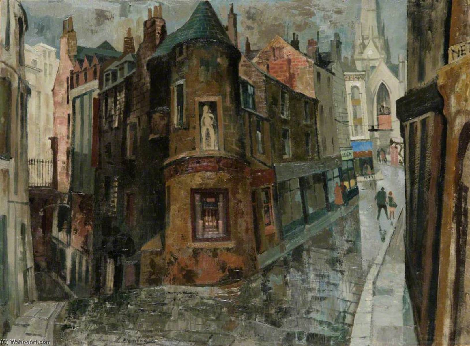 The Wallace Tower, Aberdeen — Ian Fleming