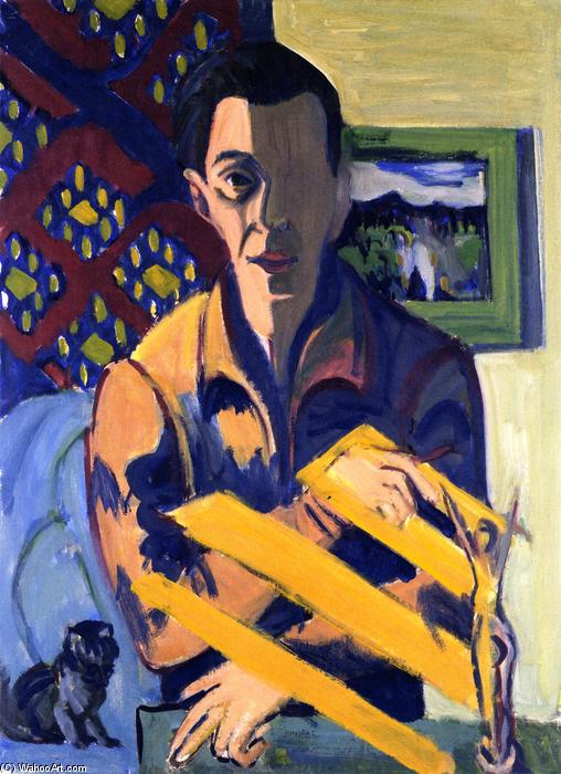 Self-portrait — Кирхнер