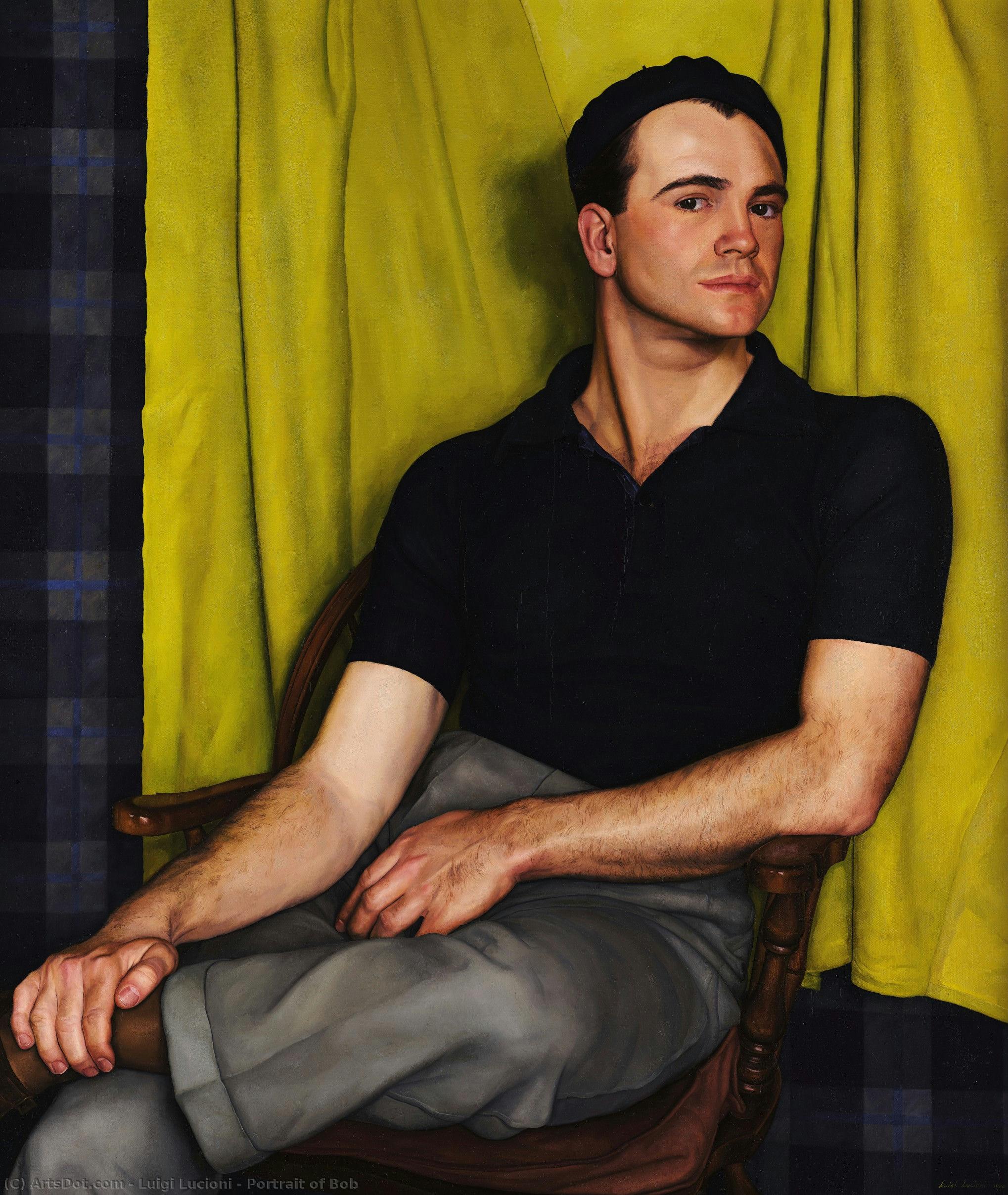 Portrait Of Bob — Luigi Lucioni