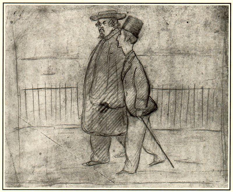 Sylvester Herringham Vainly Endeavouring To Enlist D. G. R.’s Interest In Some Singulary Interesting Experiment — Sir Max Beerbohm