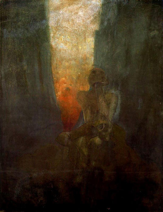 The Abyss — Alphonse Maria Mucha