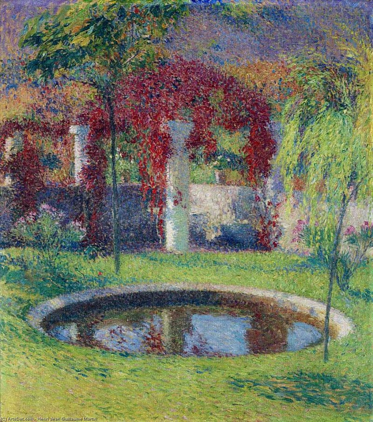 Bassin Pres De Tonnelle De Marquayrol — Henri Jean Guillaume Martin