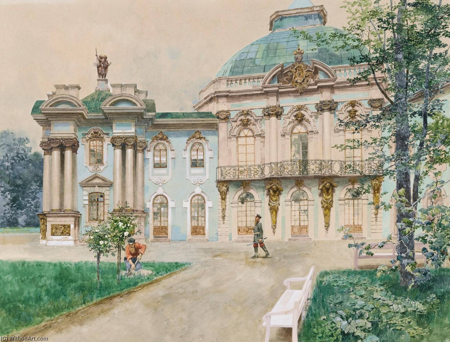 Tsarskoe Selo — Franz Kopallik