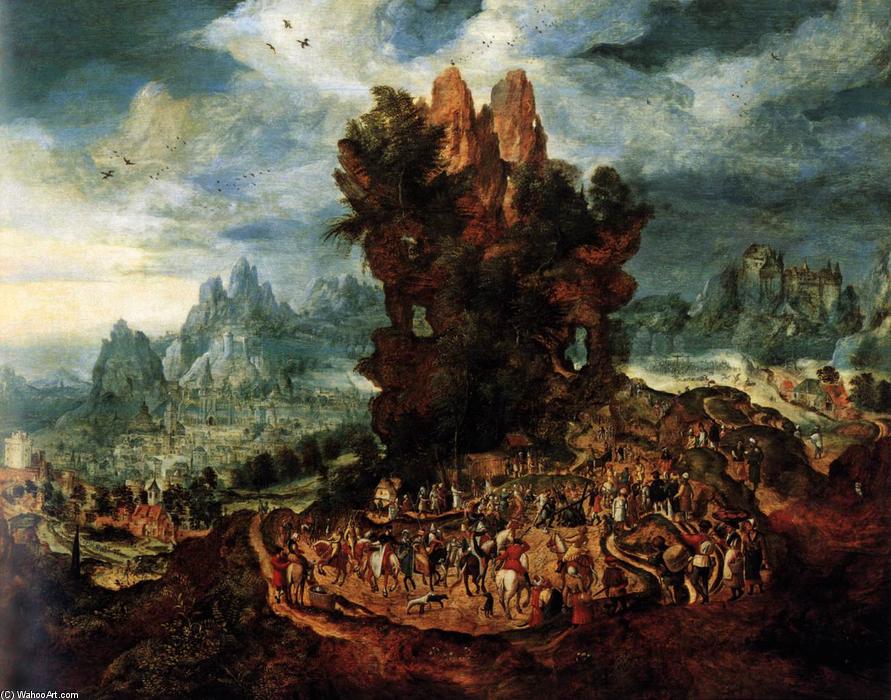 Christ Carrying The Cross — Herri Met De Bles