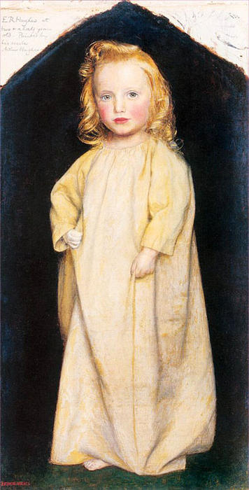 Edward Robert Hughes As A Child — Artur Hjuz