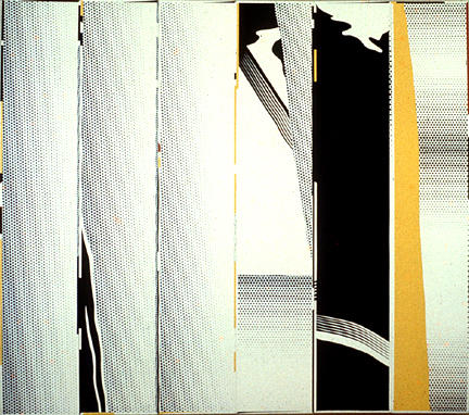 Espejo Seis Paneles -1 — Roy Lichtenstein