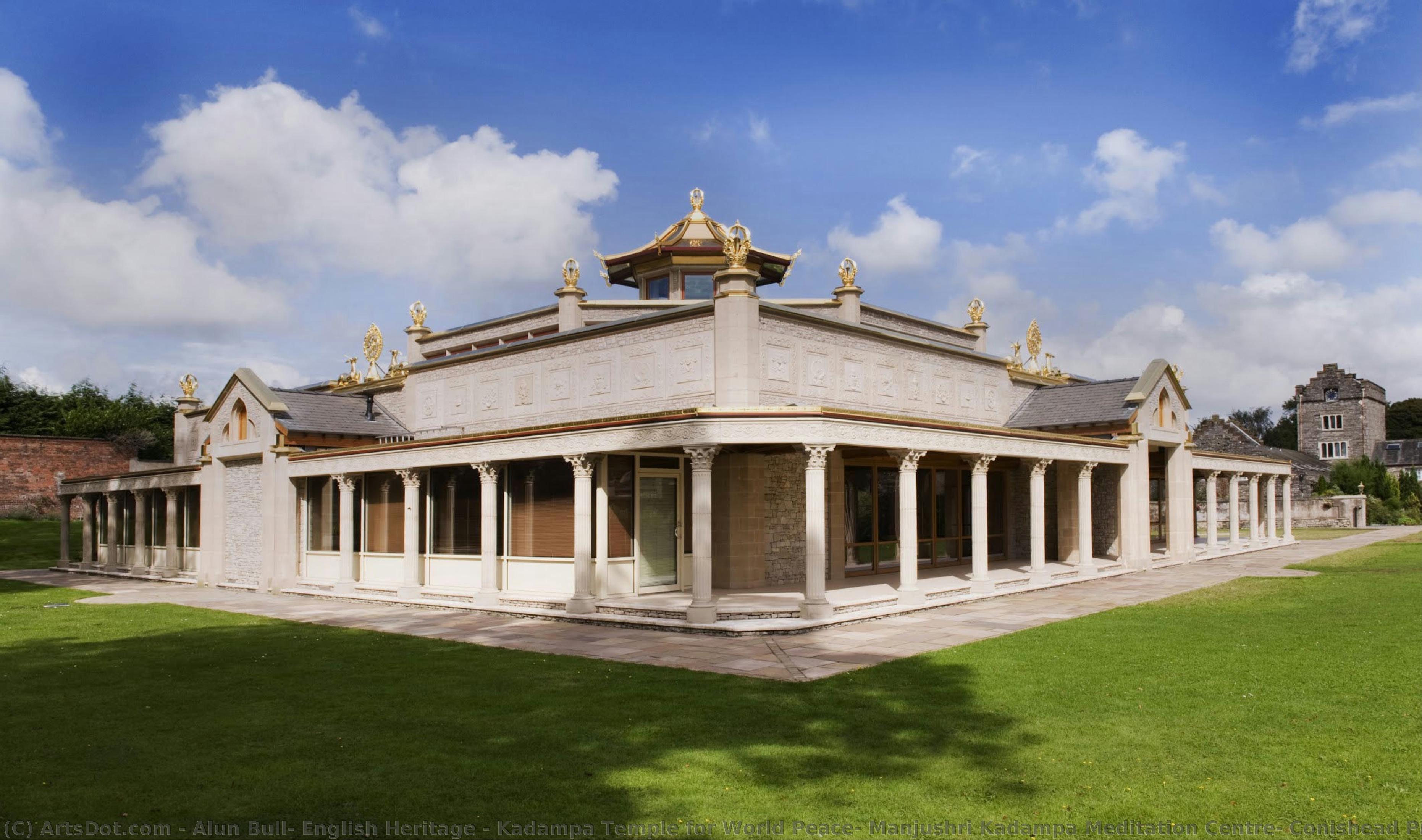 Kadampa Temple For World Peace, Manjushri Kadampa Meditation Centre, Conishead Priory, Ulverston, Cumbria — Alun Bull, English Heritage