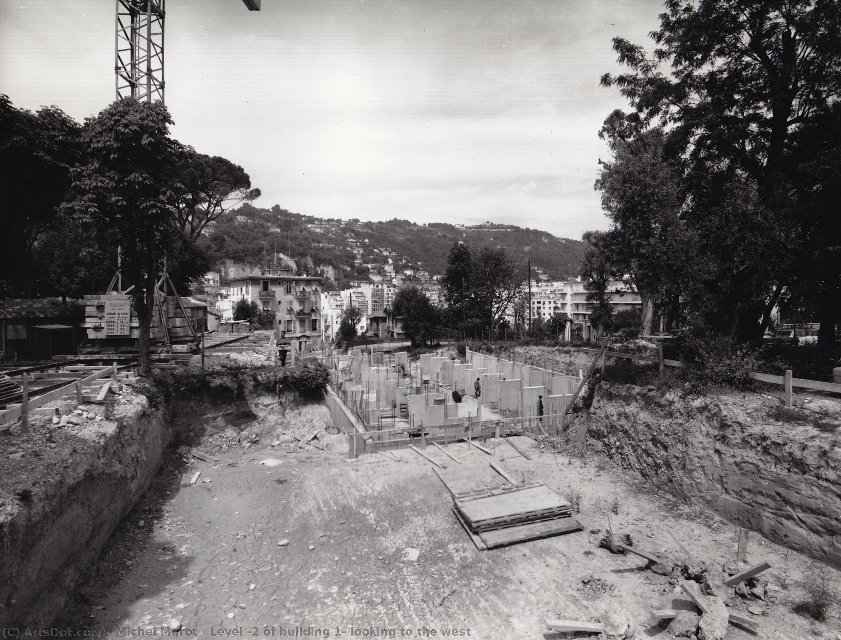 Level -2 Of Building 1, Looking To The West — Michel Marot