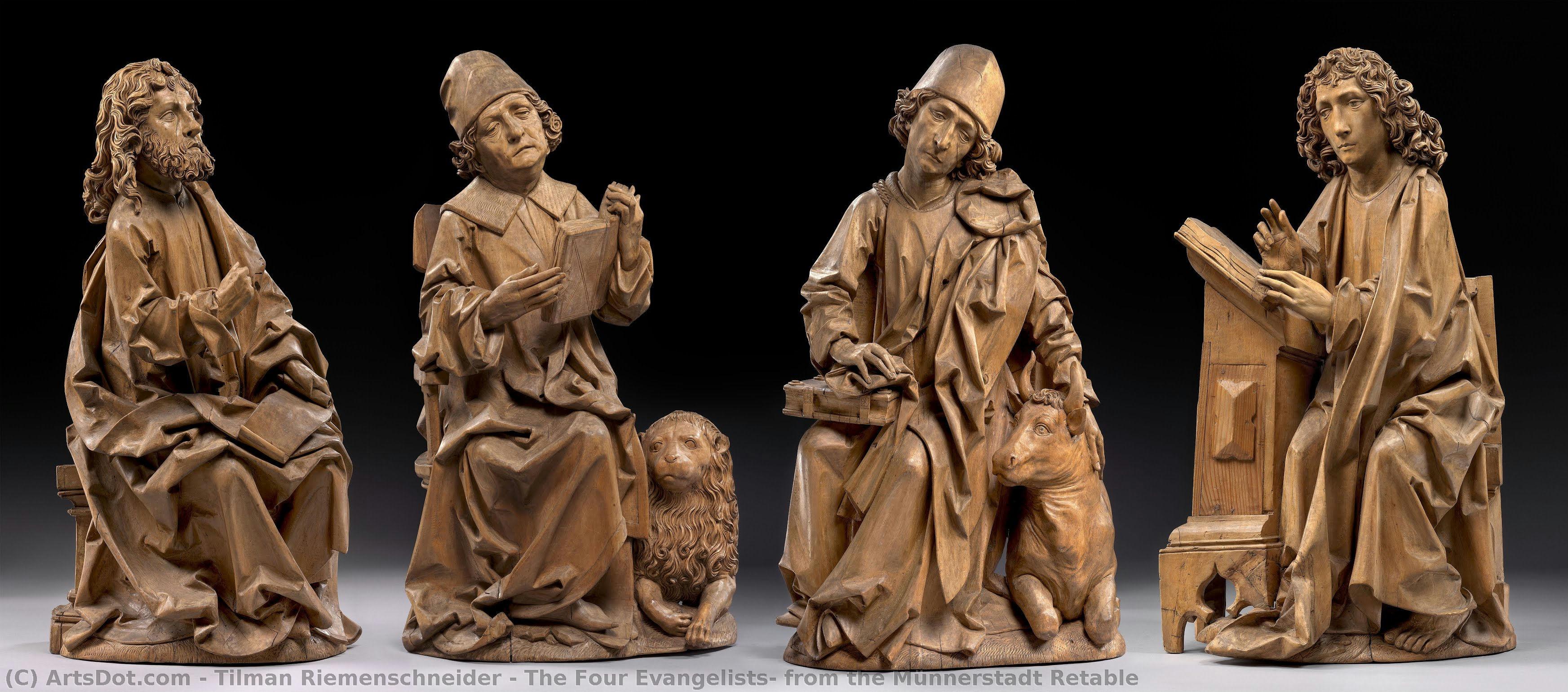 The Four Evangelists, From The Münnerstadt Retable — Tilman Riemenschneider