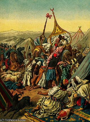 Capture Of The Tribe Of Abd El Kader — Frederic Theodore Lix