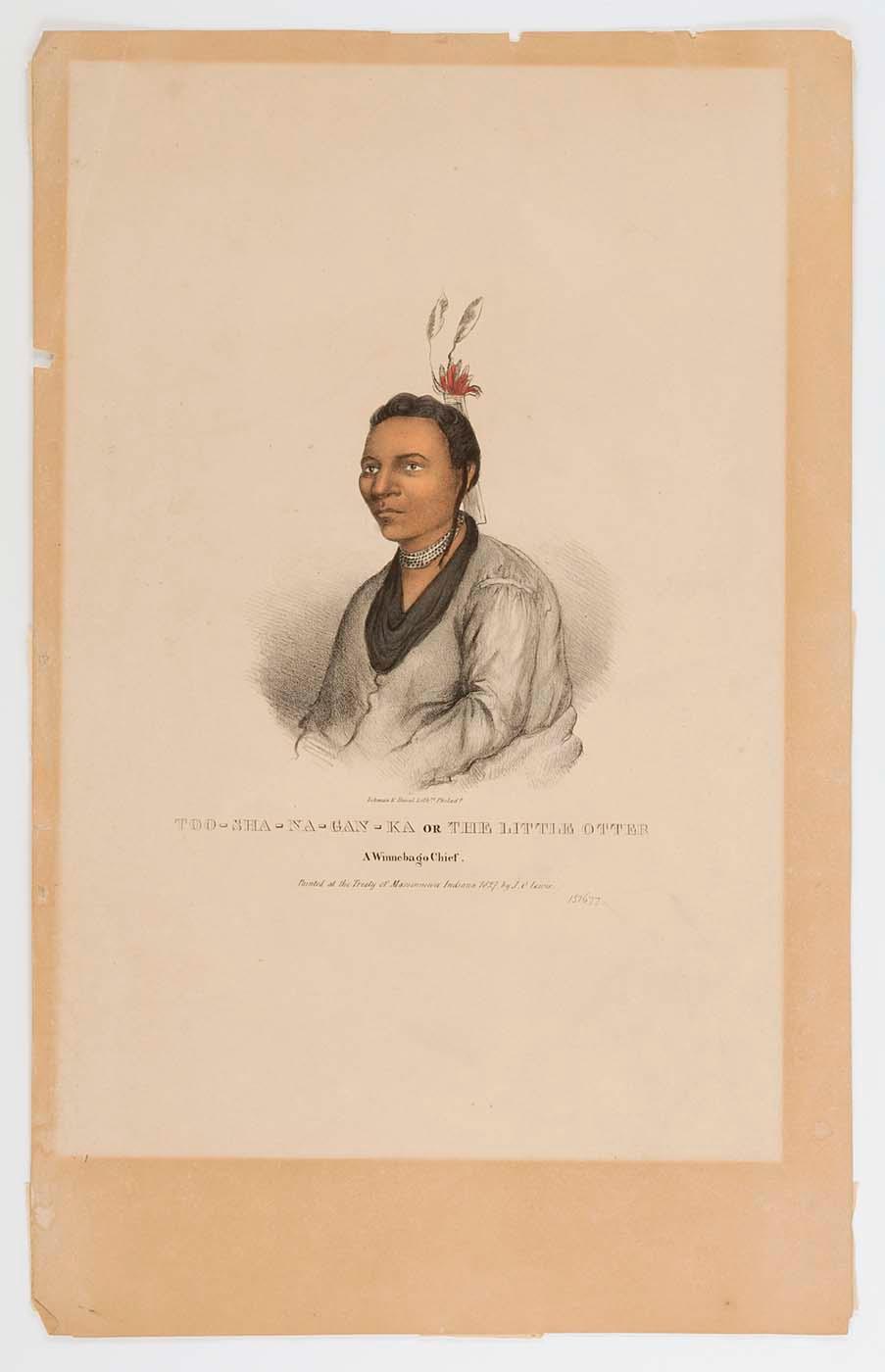 Little Otter, A Winnebago Chief — James Otto Lewis