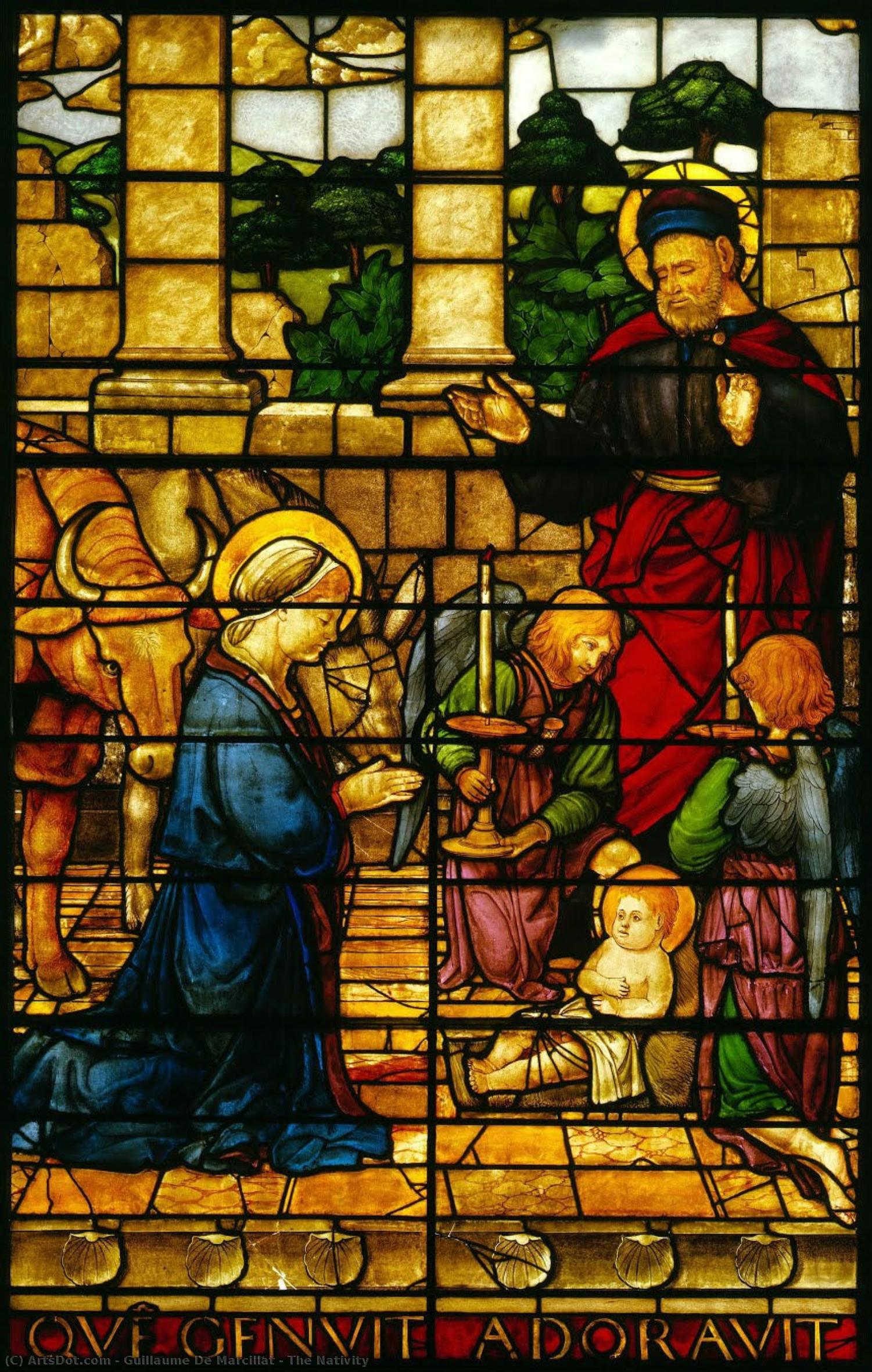The Nativity — Guillaume De Marcillat