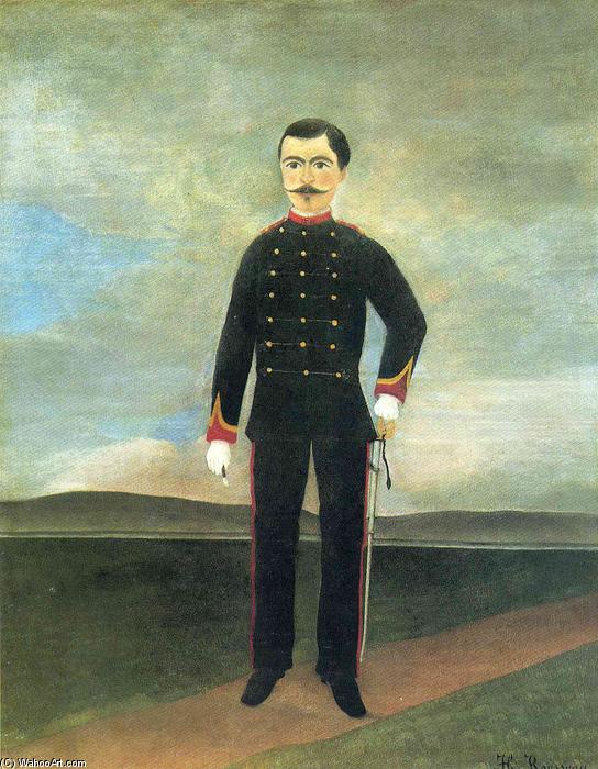 Marshal Des Logis Frumence Biche Of The 35th Artillery — Henri Julien Félix Rousseau (le Douanier)
