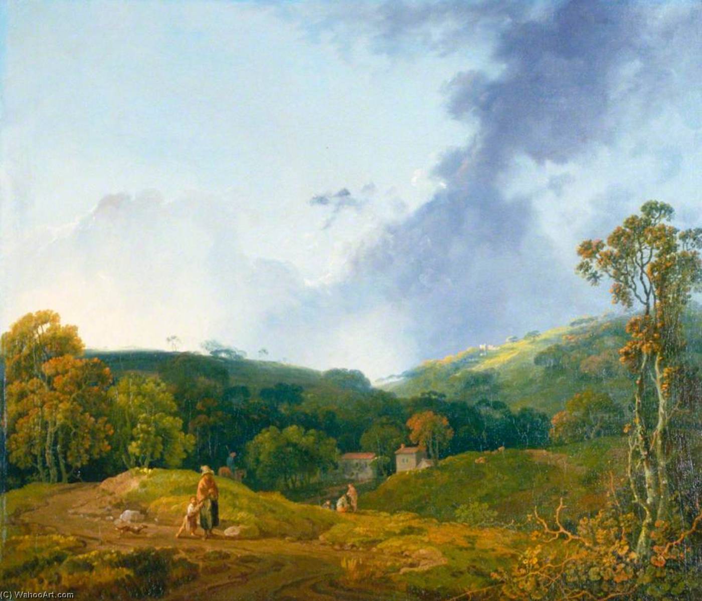 Landscape, Morning — Джордж Баррет Старший