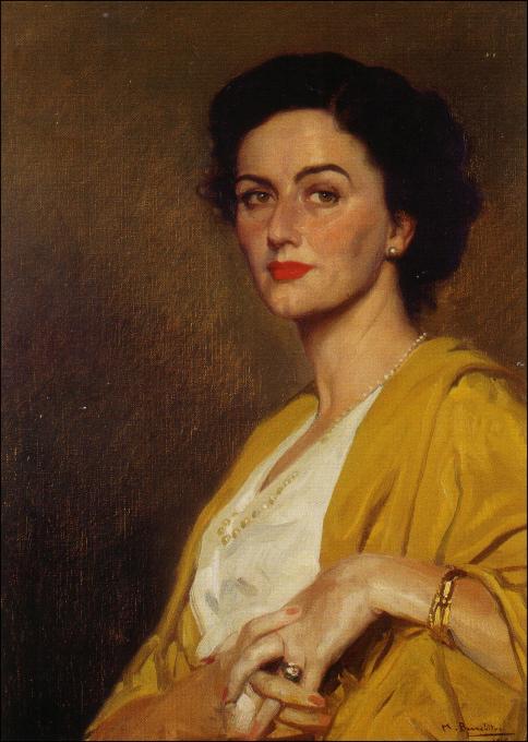 Retrato De Mauricia Fernández Urrutia — Manuel Benedito Vives