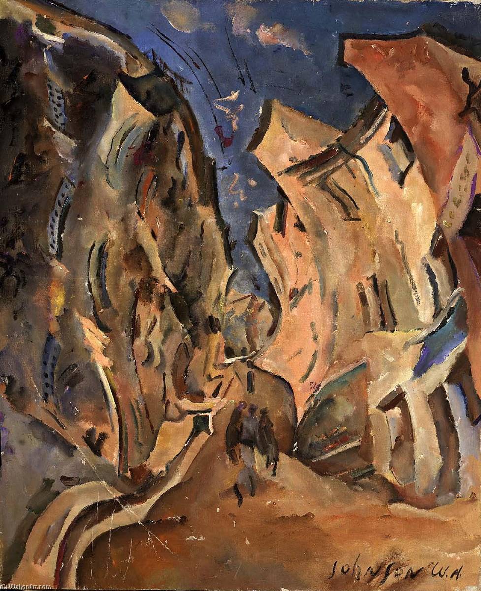 Cagnes Street Scene — Уильям Генри Джонсон