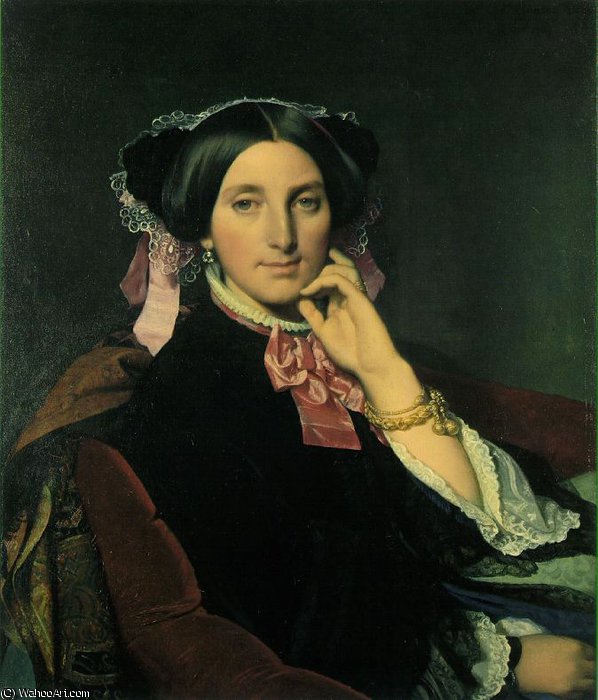 Caroline Maille, Madame Gonse, Musée Ingres, Mo — Jean-auguste-dominique Ingres