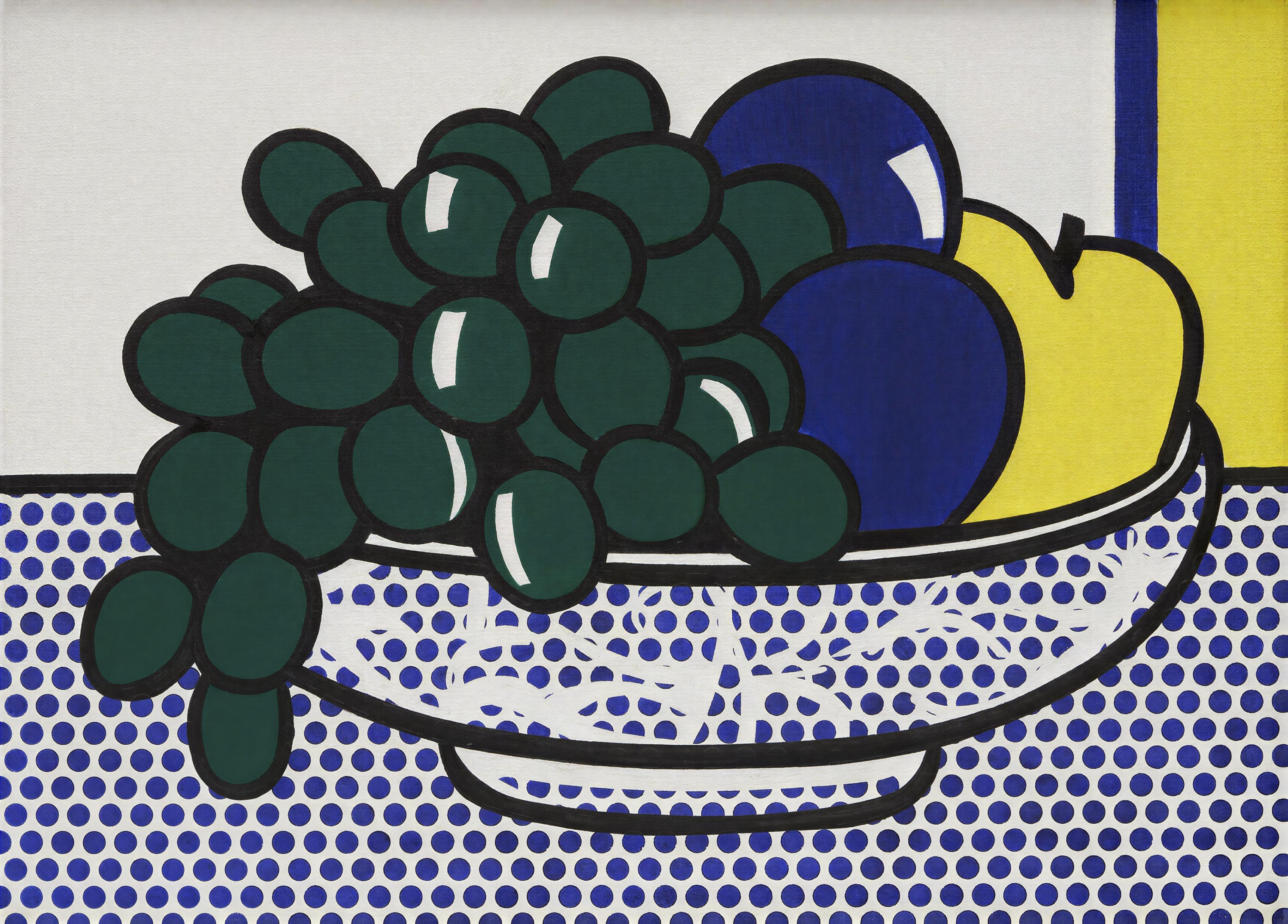 Still Life With Plums — Рой Лихтенштейн