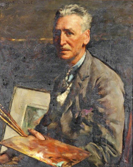 Portrait Of An Artist, William Pascoe — Elizabeth Adela Stanhope Forbes