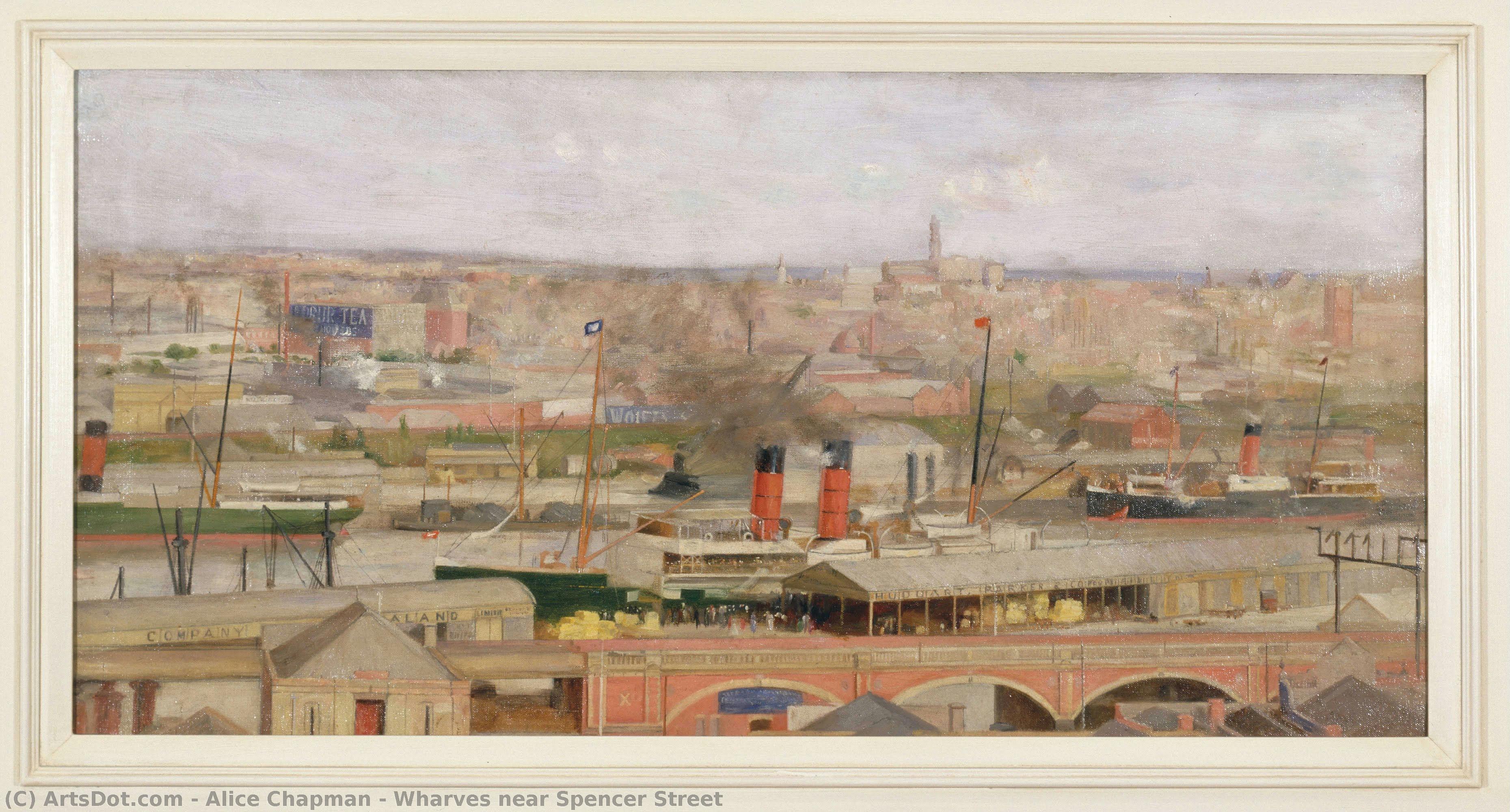 Wharves Near Spencer Street — Alice Chapman