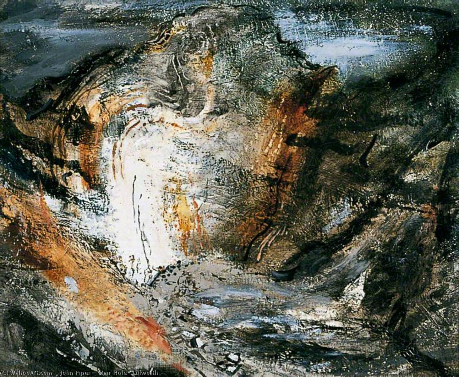 Stair Hole, Lulworth — John Piper