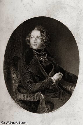 Charles Dickens Engraved By Emden — Даниэль Маклиси