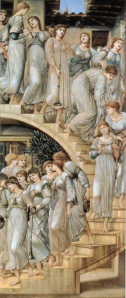 The Golden Stairs — Edward Coley Burne-jones