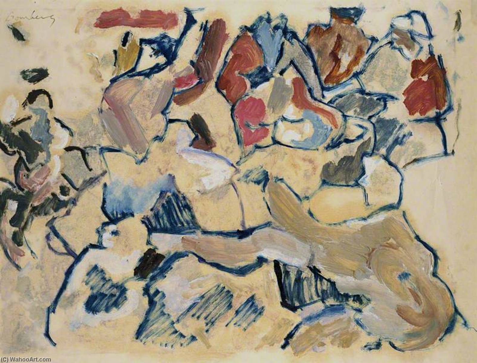 Circus (abstract Composition) — Дэвид Бомберг