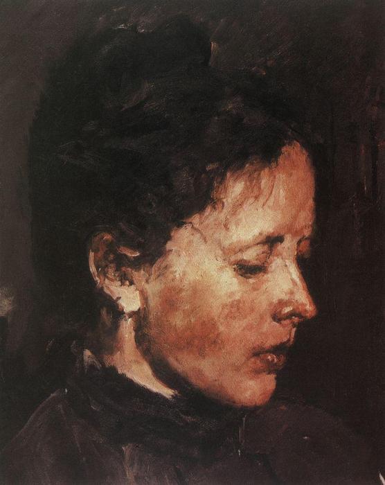 Portrait Of Olga Serova — Valentin Alexandrovich Serov