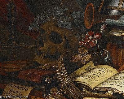 Still Life - Memento Mori — Vincent I Laurensz Van Der Vinne