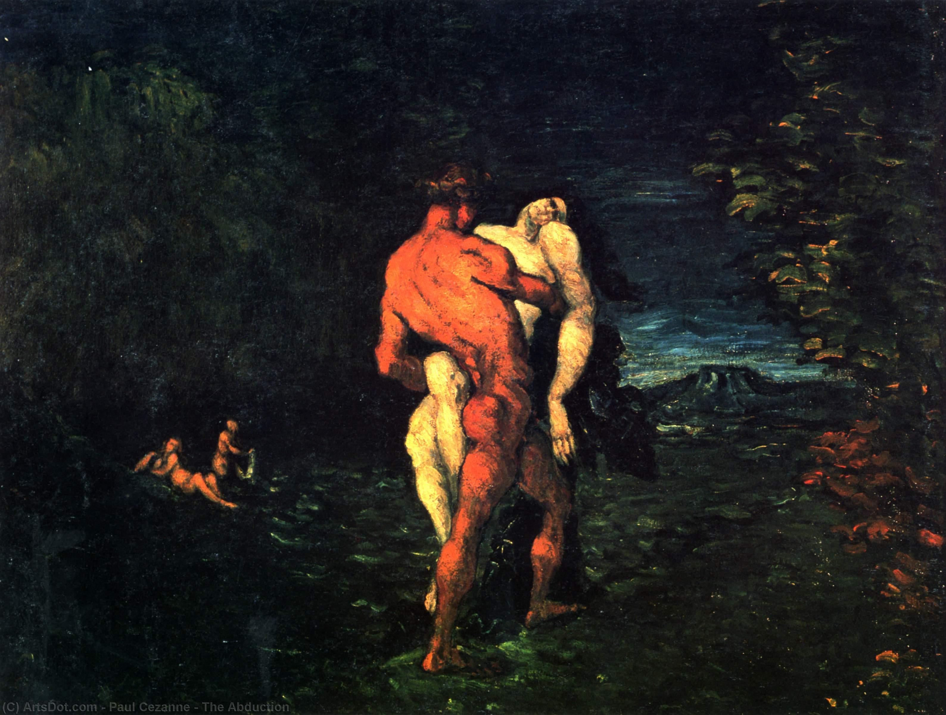 The Abduction — Поль Сезанн