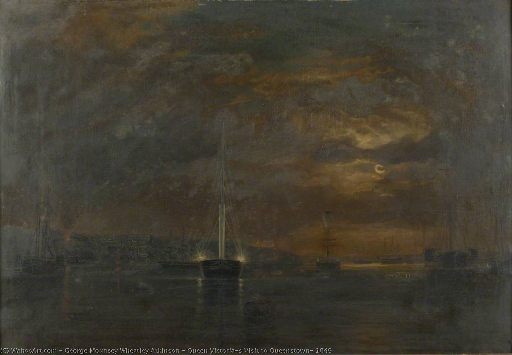 Queen Victoria's Visit To Queenstown, 1849 — George Mounsey Wheatley Atkinson