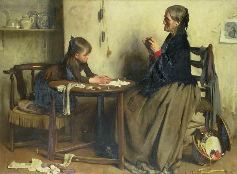 A Difficulty — Arthur Hacker