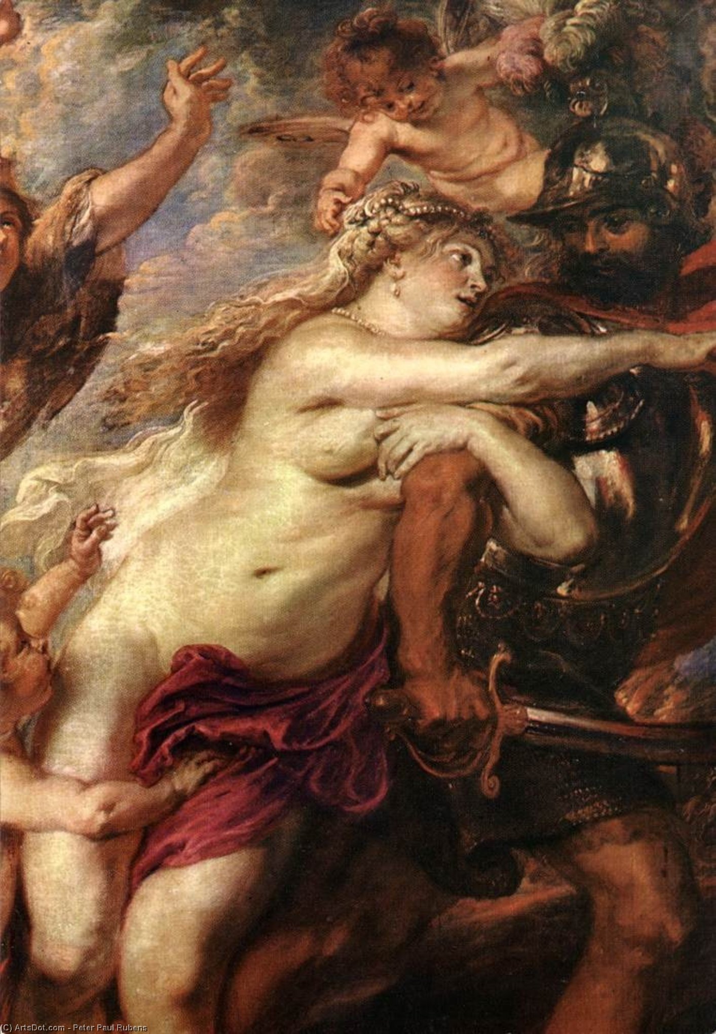 The Consequences Of War Detail — Сэр Пјетр Паул Рубенс