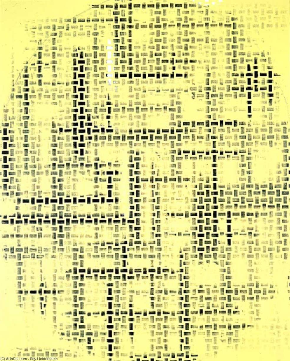 Plus And Minus (yellow) — Roy Lichtenstein