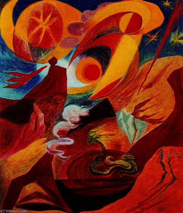 Landscape With Prodigies — Андре Массон