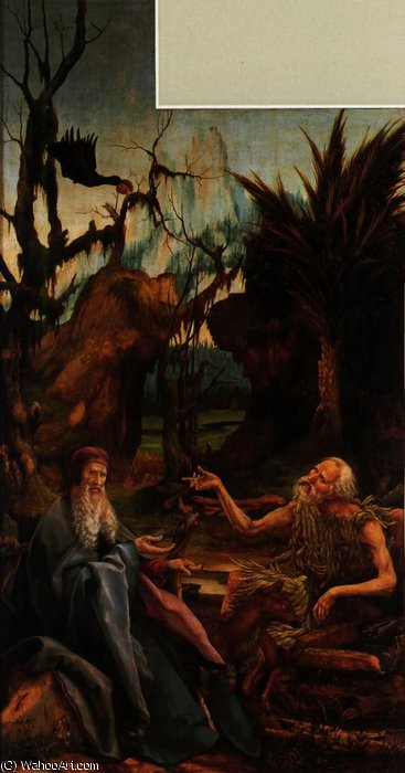 Isenheim Meeting — Matthias Grünewald