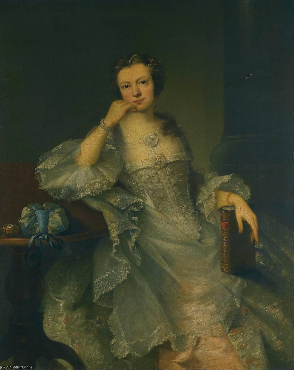 Portrait Of Miss Bullock — Sir Joshua Reynolds