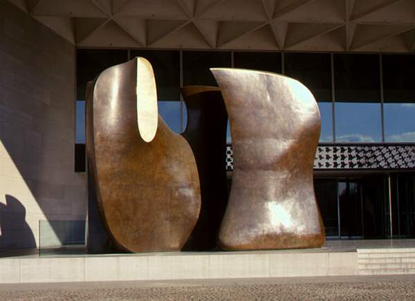 Knife Edge Mirror Two Piece — Henry Moore