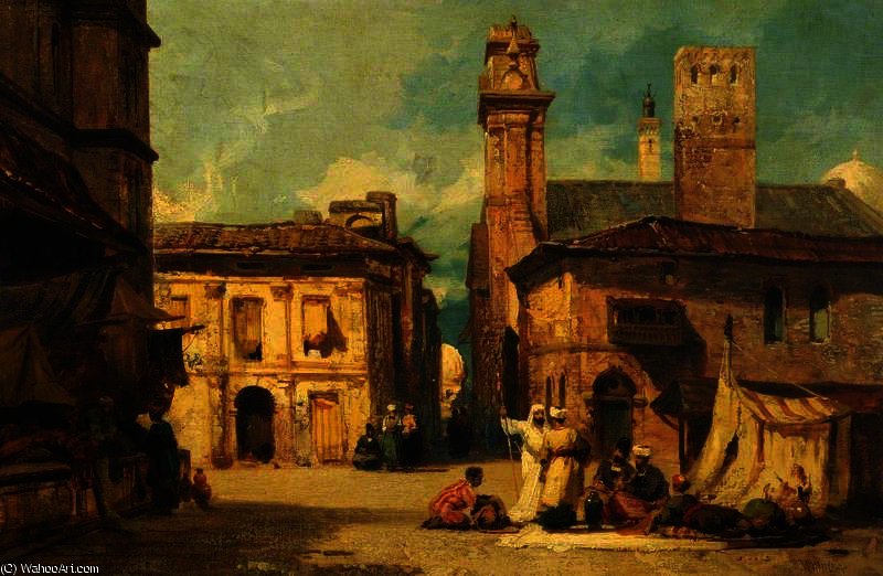 Scene In Algier — Уильям Джеймс Мюллер