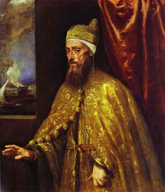 Portrait Of Doge Francesco Venier — Titian