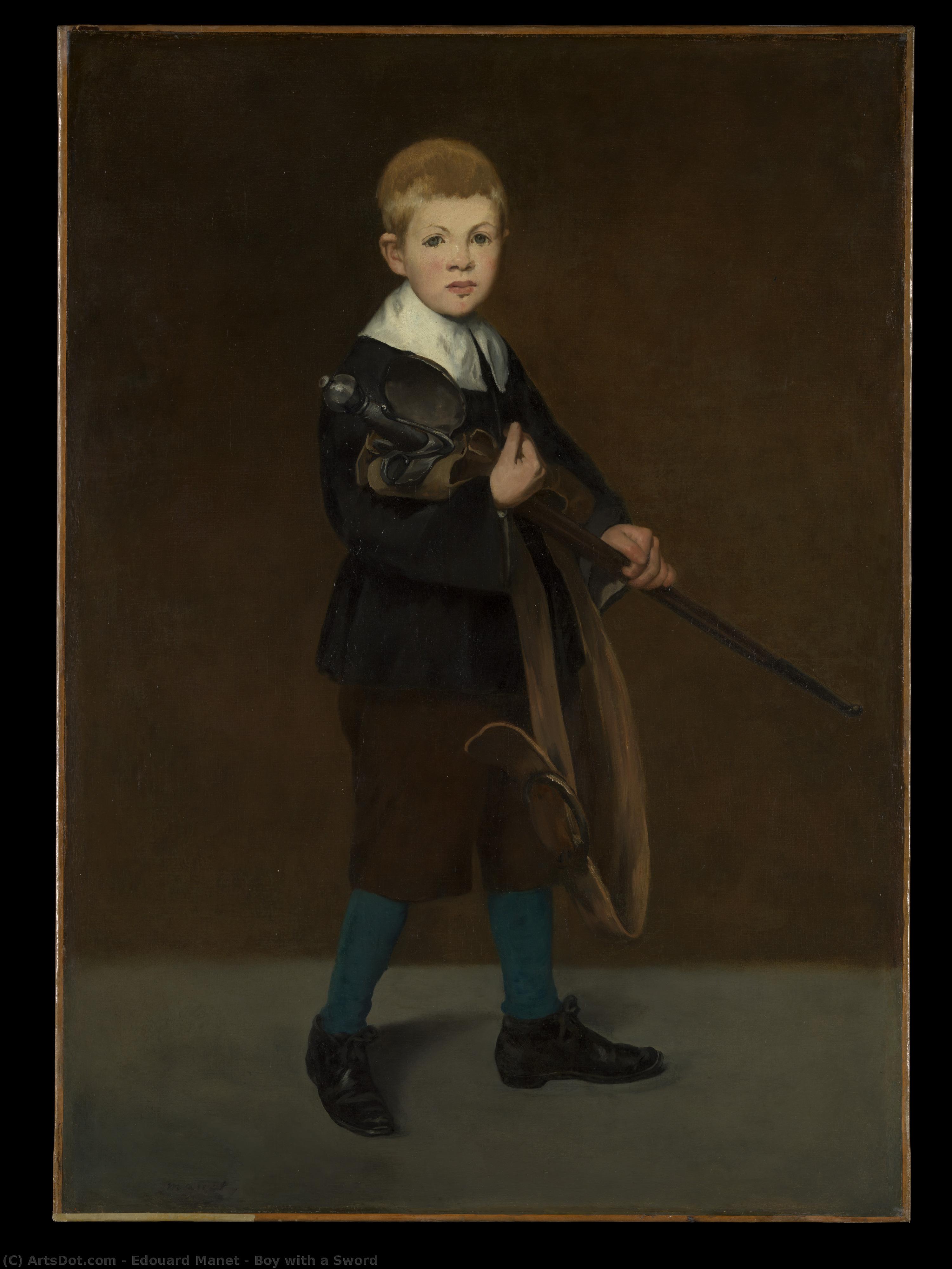 Junge Mit Schwert — Édouard Manet